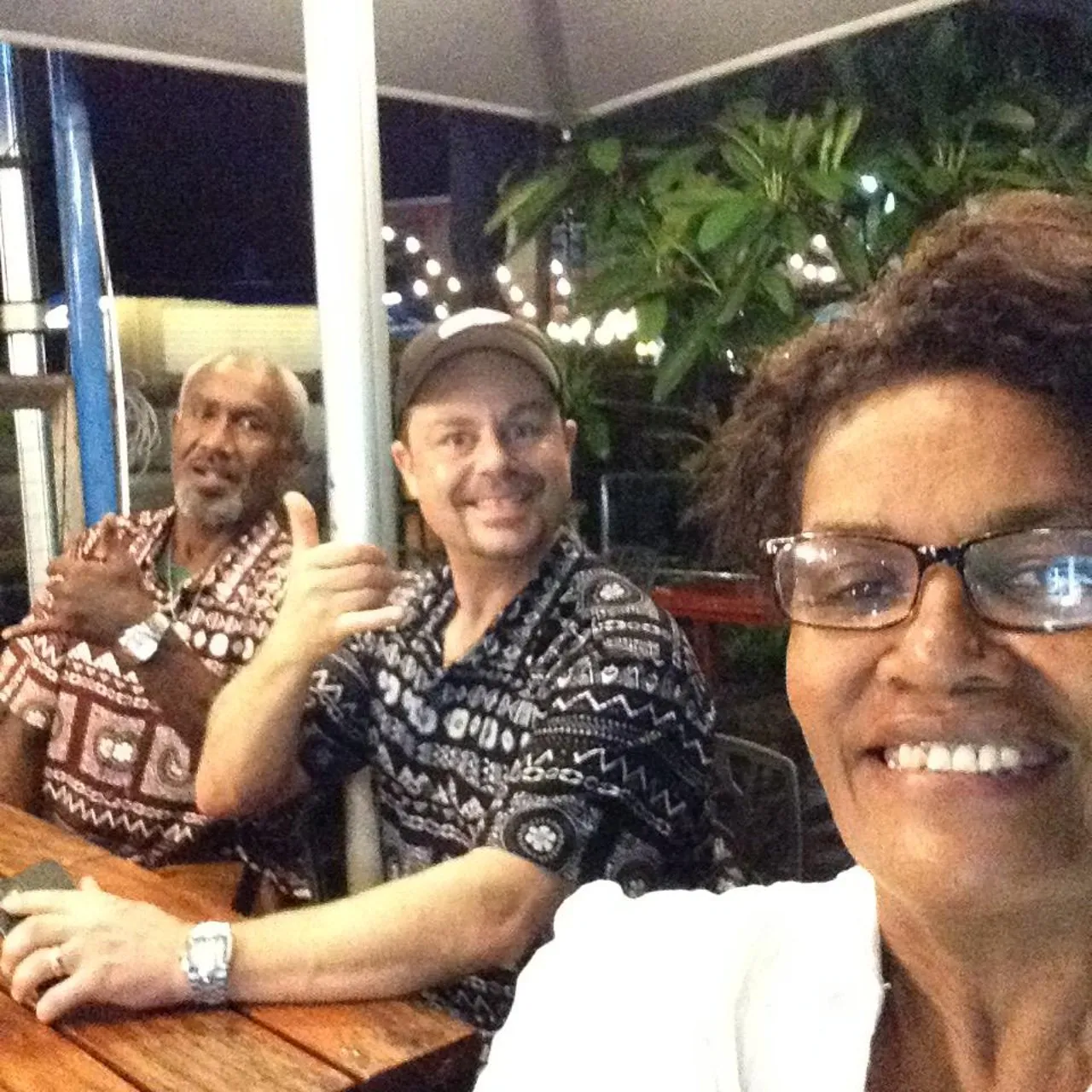 An evening with friends